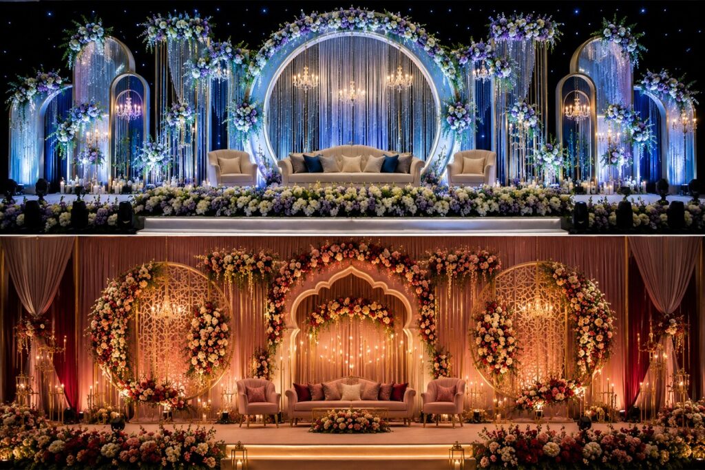 Best Stage Decoration in Panchkula: Beautiful Wedding & Reception Stage Ideas ss