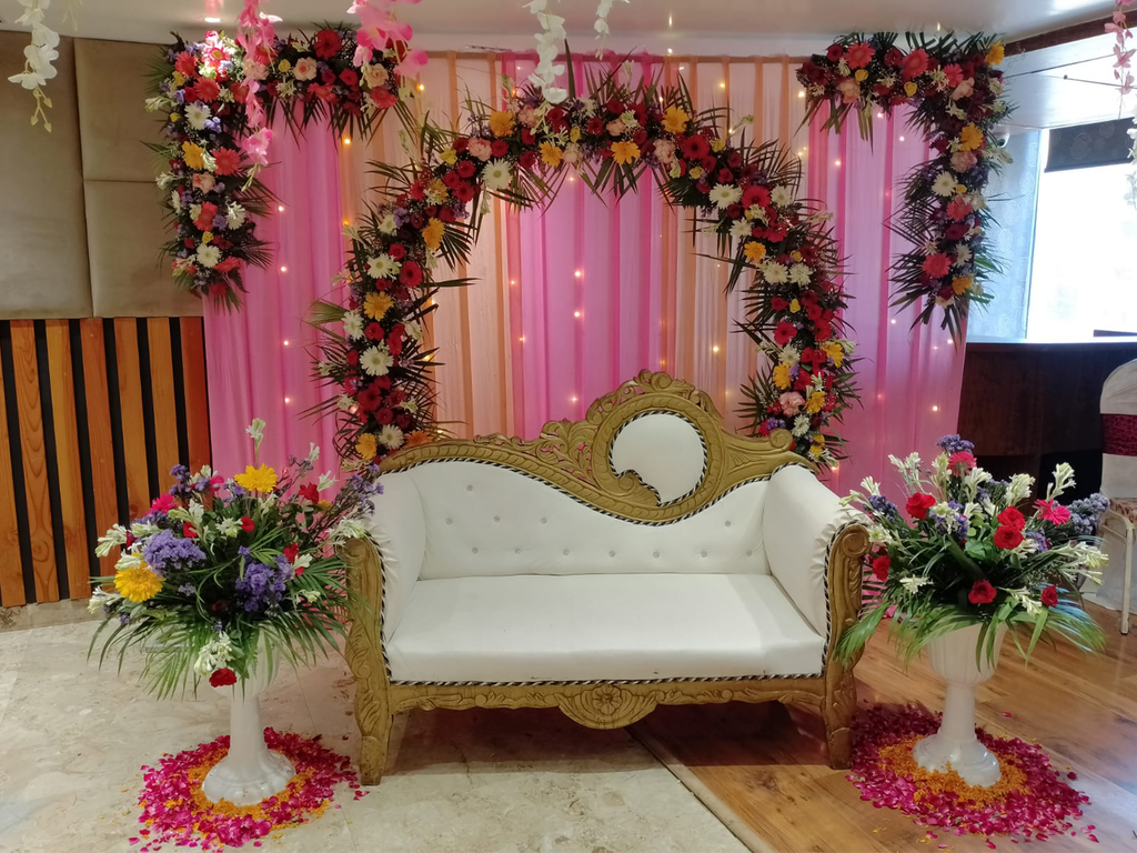 Best Stage Decoration in Panchkula: Beautiful Wedding & Reception Stage Ideas image